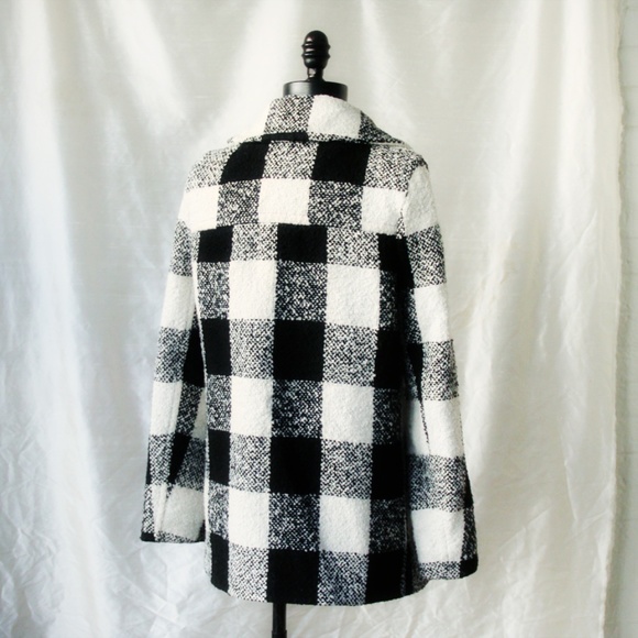 Plaid Duffle Coat - Picture 4 of 4